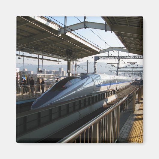 Shinkansen uit de 500-reeks 新 線 Bullet Train Magneet (Voorkant)