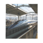 Shinkansen uit de 500-reeks 新 線 Bullet Train Notitieblok (Voorkant)