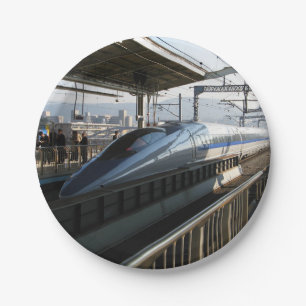 Shinkansen uit de 500-reeks 新 線 Bullet Train Papieren Bordje