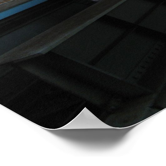 Shinkansen uit de 500-reeks 新 線 Bullet Train Poster (Hoek)