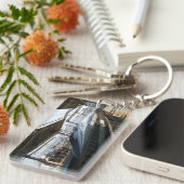 Shinkansen uit de 500-reeks 新 線 Bullet Train Sleutelhanger (Voorkant Rechts)