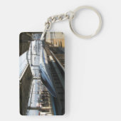 Shinkansen uit de 500-reeks 新 線 Bullet Train Sleutelhanger (achterkant)
