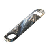 Shinkansen uit de 500-reeks 新 線 Bullet Train Speed Flessenopener (Achterkant Gekanteld)