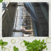 Shinkansen uit de 500-reeks 新 線 Bullet Train Theedoek (Gevouwen)