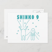 "Shinko 9" Deep Breathing Briefkaart (Voorkant / Achterkant)