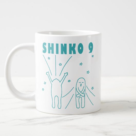 "Shinko 9" Deep Breathing Grote Koffiekop (Links)