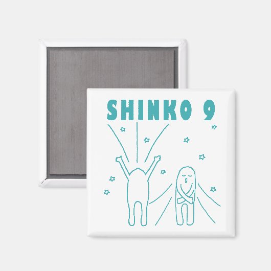 "Shinko 9" Deep Breathing Magneet (Voorkant / Achterkant)