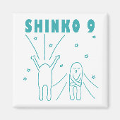 "Shinko 9" Deep Breathing Magneet (Voorkant)