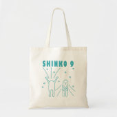 "Shinko 9" Diep Ademhalen Tote Bag (Voorkant)