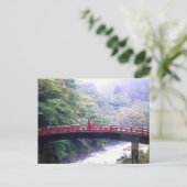 Shinkyo brug Nikko Japan Briefkaart (Staand voorkant)