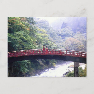 Shinkyo brug Nikko Japan Briefkaart