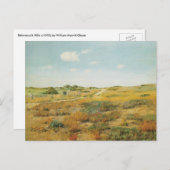 Shinnecock Hills van William Merritt Chase Briefkaart (Voorkant / Achterkant)