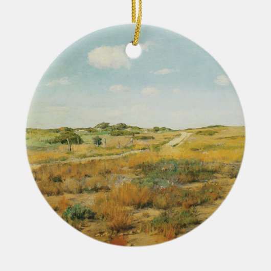 Shinnecock Hills van William Merritt Chase Keramisch Ornament (Voorkant)