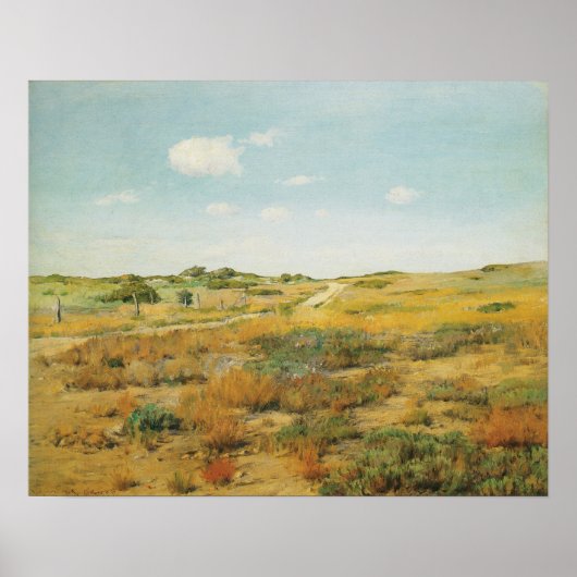 Shinnecock Hills van William Merritt Chase Poster (Voorkant)