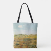 Shinnecock Hills van William Merritt Chase Tote Bag (Achterkant)