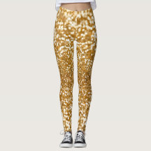Shinning Gold Vrouwen leggings