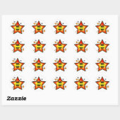 Shinning Star Award Sjabloon sticker (Vel)