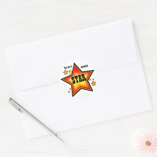 Shinning Star Award sticker (Envelop)