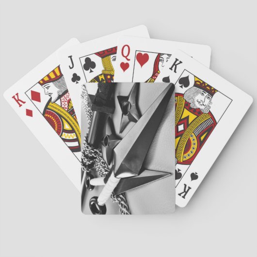 Shinobi Gear-speelkaarten Pokerkaarten (Achterkant)