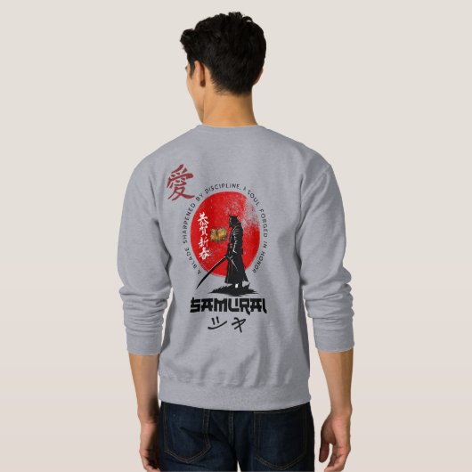 Shinobi - Het Samurai Warrior T-shirt | T-Shirt (Achterkant volledig)