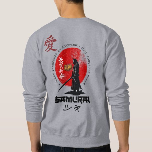 Shinobi - Het Samurai Warrior T-shirt | T-Shirt (Achterkant)