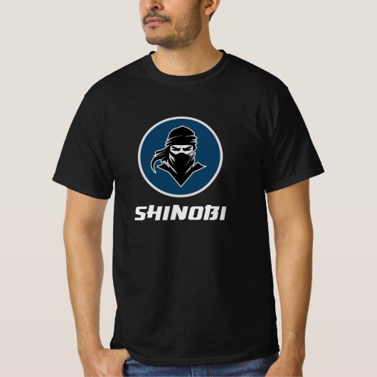 Shinobi krijger ninja moordenaar t-shirt (Voorkant)