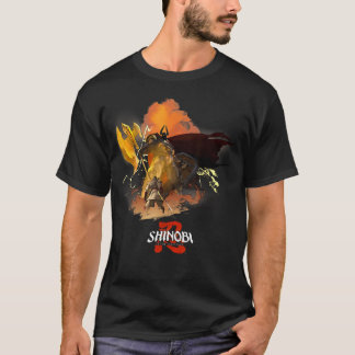 Shinobi Kunst van Wraak Animatie Sleutel T-shirt