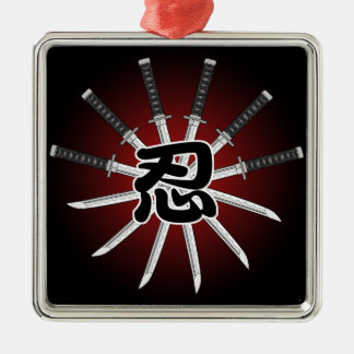 Shinobi Metalen Ornament