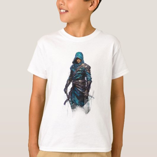 Shinobi Ninja Warrior Anime T-shirt (Voorkant)