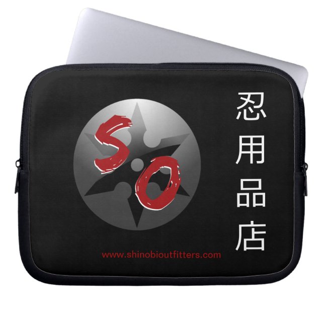 Shinobi Outfitters-Sleeve voor laptop/netbook Laptop Sleeve (Voorkant)