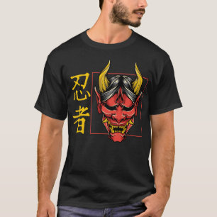 Shinobi Shirt, Japans Demon Hannya Shinobi Oni T-shirt