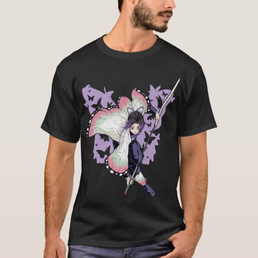 Shinobu Kimetsu No Yaiba T-Shirt (Voorkant)