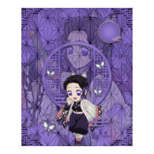 Shinobu Kocho Chibi Poster