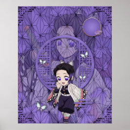 Shinobu Kocho Chibi Poster