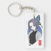 Shinobu Kocho Demon Slayer Sleutelhanger (Voorkant)