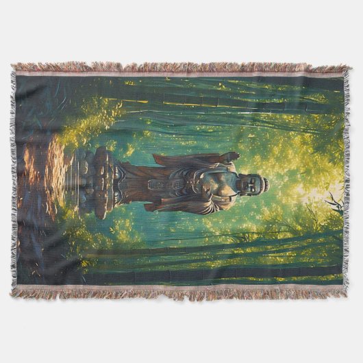 Shinrin no Hotoke (Boeddha van het bos) Deken (Voorkant)