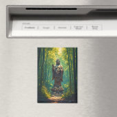 Shinrin no Hotoke (Boeddha van het bos) Magneet (Insitu (Vaatwasser))