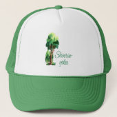 Shinrin Yoku Forest Bathing Japans Trucker Pet (Voorkant)