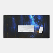 Shinrin Yoku (nacht) Bureaumat (Keyboard & Muis)