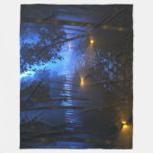 Shinrin Yoku (Night) Fleece Deken (Voorkant)