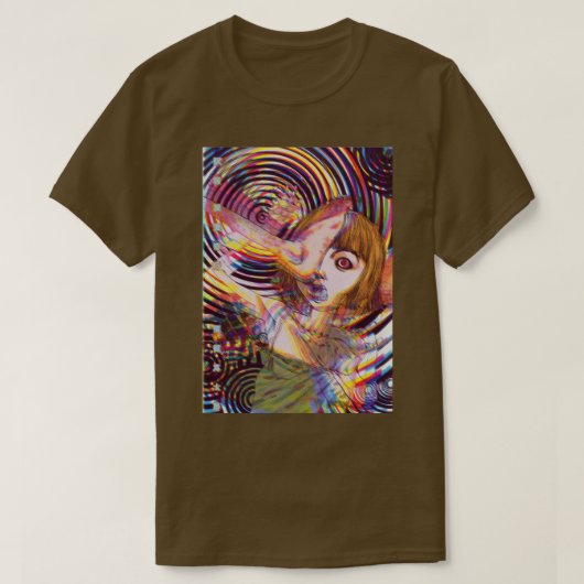 Shintaro Kago Hoofdpijn T-shirt (Design voorkant)