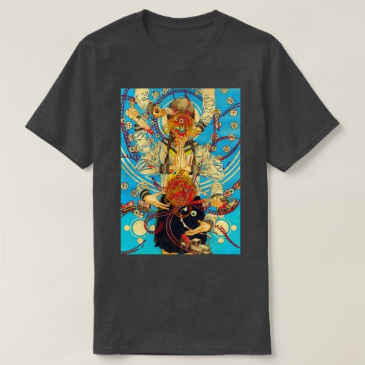 Shintaro Kago Train Nirvana T-shirt (Design voorkant)