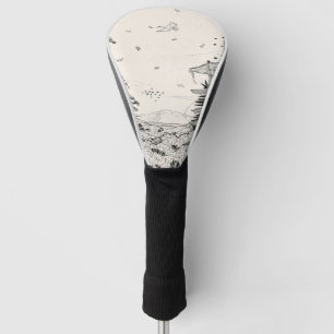 Shinto Shrine Fuji Edo Period Japan Shogun Inspire Golfheadcover