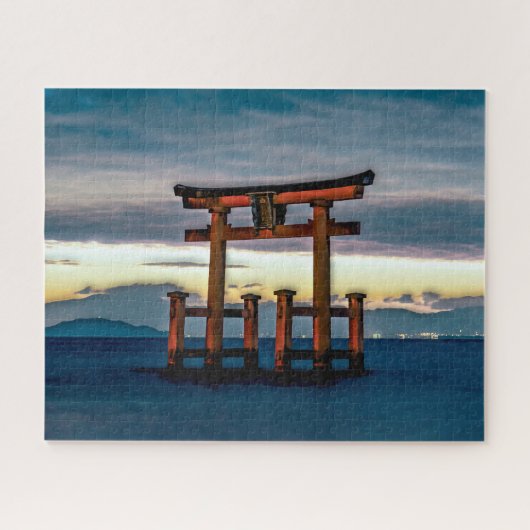 Shinto Shrine-Torii-Japanse poort Legpuzzel (Horizontaal)