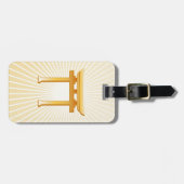 Shinto Symbool 2" x 3.5" Bagagelabel (Voorkant horizontaal)