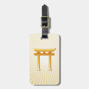 Shinto Symbool 2" x 3.5" Bagagelabel