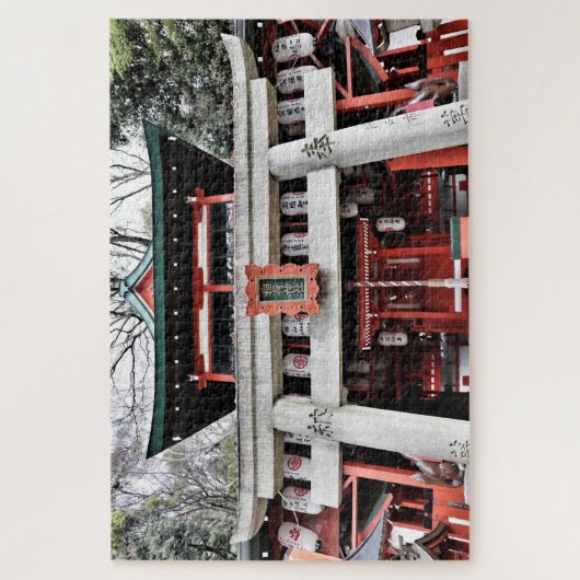 shinto tempel puzzel (Verticaal)