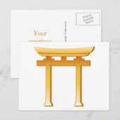 Shinto Torii Gate Briefkaart (Voorkant / Achterkant)