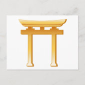 Shinto Torii Gate Briefkaart (Voorkant)