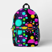 shiny Abstract art Bedrukte Rugzak (Voorkant)